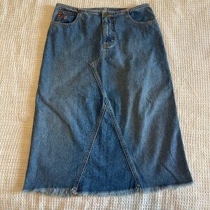 Mudd Jeans Vintage Midi Skirt